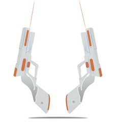 Pistol Gun Grip For Meta Quest 3 VR Headset Controllers for Shooting Games