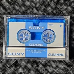 Sony Microcassette CM-1K Cleaning Cassette 0.8m For Microrecorder tape CM-1KA