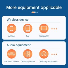 USB Wireless Bluetooth Transmitter Receiver for Car Music Audio Aux Adapter lot
