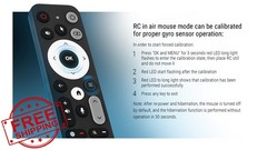 Ugoos UR02 BT Remote Voice Search Gyro Sensing