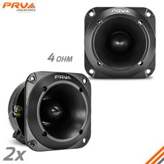 2x PRV 240 Watts Car Audio 3″ Super Tweeter TW350Ti-4 Bullet 4 Ohms Titanium