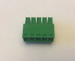 5 pin-3.5mm Phoenix Contact Connector Screw Terminal Block-Phoenix Plug Lot of 6