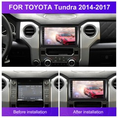 4+64GB Android 15 Car Stereo Radio GPS CarPlay For Toyota Tundra XK50 2014-2017