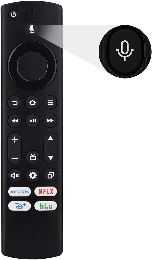 Voice Remote Compatible for Insignia,Toshiba,Pioneer AMZ Omni,4-Series Smart TVs