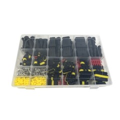 708Pcs Car Automotive Waterproof Electrical Wire Connector Plug 1-6 Pin Kit Set