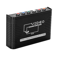 RCA Component Video Ypbpr+Digital/Analog Coaxial Audio to HDMI Converter Adapter