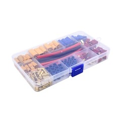 102pcs XT60 / XT90 / EC3 / EC5 / T-Plug Deans /3.5mm Banana Plug Female Conne…