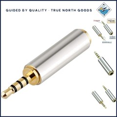 2.5mm to 3.5mm Audio Adapter with Durable ABS Finish and Lightweight Design