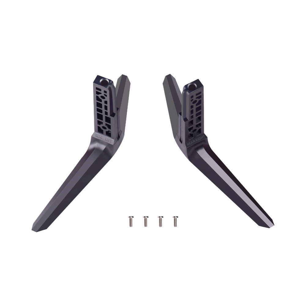 Black TV Base Stand Legs Feets w/ Screw For VIZIO TV V405-H19 D40F-G9 40″ Class