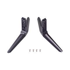 Black TV Base Stand Legs Feets w/ Screw For VIZIO TV V405-H19 D40F-G9 40″ Class