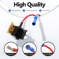 8 Pack 12V Car Add-a-Circuit Fuse Tap Standard Mini Micro2 and Low Profile Taps