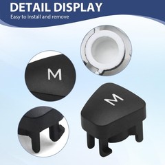 Audio Volume Steering Wheel Button, Cruise Control Switch M Button, Replaceme…