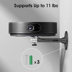 360° Rotatable Universal Wall Ceiling Mount Stand for Mini Projector DVR Camera