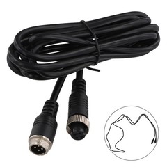 2m Extension Cable 4-pin Aviation Cable PVC Plastic Zinc Alloy High Quality
