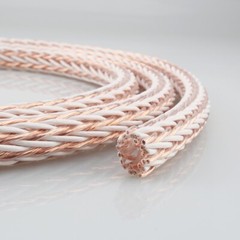 10M 5AWG 12TC 24 Strands 8N OCC Pure Copper Bulk Wire HiFi Bi-wire Speaker Cable