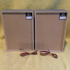 2 RCA Bass Reflex RS2600 Speakers Power 10W 13x9x6 Tested Works Great Sound EUC