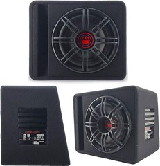 Gravity G12BD 12″ Active Powered Car Subwoofer+Sub Enclosure Bandpass Subwoofer