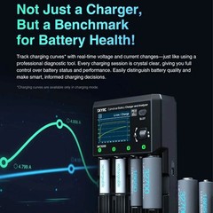 SkyRC MC5000 Cylindrical Battery Charger and Analyzer Li-ion LiFePO4 NiMH Na-ion