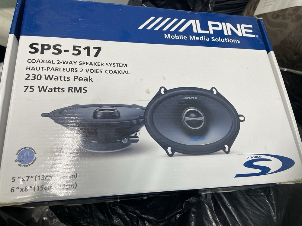 Alpine SPS-517 2-Way 5in. Car Speaker