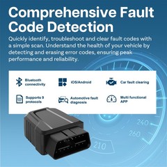 OBD2 Scanner Bluetooth 5.4 by MMOBIEL – Car Scanner for iPhone iOS & Android