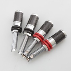 4Pcs Speaker Binding Post HIFI Jack Plug Banana Connector Socket Long Thread