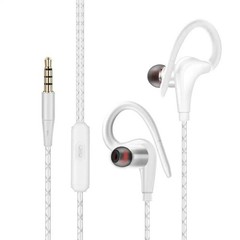 In-Ear Wired Sport Running Earphone Earbuds Over ear Hook Headphone 3.5mm w/MIC