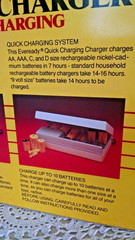 Battery Charger New NOS Eveready FCC10 Hong Kong 1988 Quick Charge Rechargeable