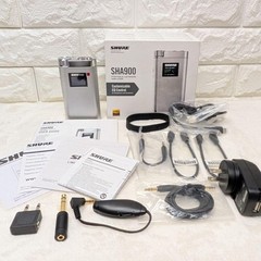 Shure SHA900 Portable DAC Headphone Amplifier Hi-Resolution Audio W/box – JAPAN