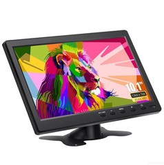 Portable Monitor HD 10″ LCD Display Screen with AV VGA HDMI Input 2nd Screen