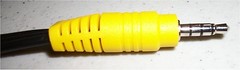 LG COMPOSITE AUDIO/VIDEO A/V 3.5mm CABLE ADAPTER EAD61273106 NEW