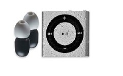 Swim iPod Shuffle & earphones & Buds bundle 100% Waterproof, new battery