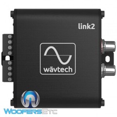 WAVTECH LINK2 2-CHANNEL LINE OUTPUT CONVERTER 40V INPUT 10V OUTPUT LESS 50-OHMS