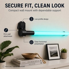 90 Degree Mount for JBL PartyLight Stick Secure Wall or Ceiling Mounting Bracket