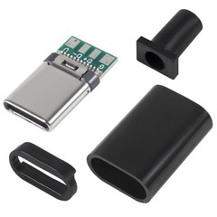 5 Pack USB C Connector – USB 3.1 Male Plug Port Type C Connector for Cable Re…