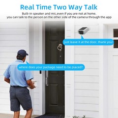5G WiFi Security Cameras Wireless Outdoor 2K Color Night Vision No WiFi Needed