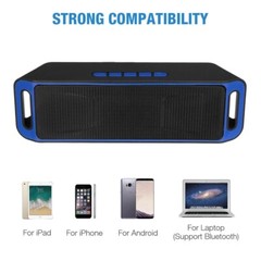 LOUD Bluetooth Speaker Wireless Outdoor Stereo Bass USB/TF/FM Radio