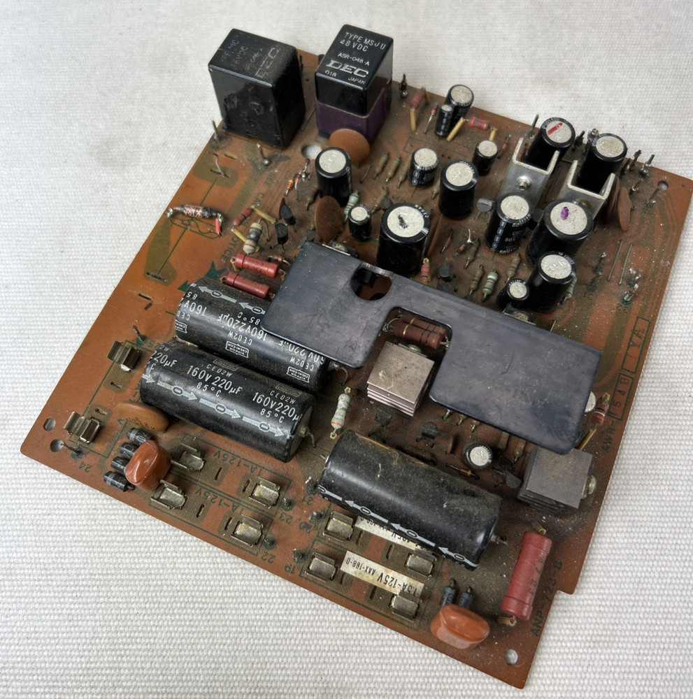 Pioneer Sx-1980 Parts Repair AWR-154B Power Board Parts Repair Not Working