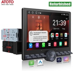 ATOTO A5L PT Android 1DIN Floating 10.1″ Car Stereo GenAI WiFi DSP GPS Dual-HDMI