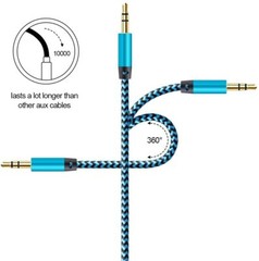 3.5 mm Male to Male Aux Cord Stereo Audio Cable Adapter for PC iPod CAR iPhone