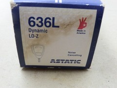 Astatic 636L Noise Canceling Microphone 5 Pin Din CB