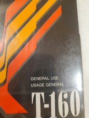 Panasonic NV-T160ZS Special Premium VHS Tape. Up To 8 Hours. Lot Of 2. Japan