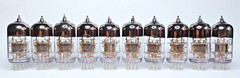 US Stock! 10x 6N3P-E 6N3 (6Н3П-Е) (6CC42 6385 ECC42) tubes 1970s valves NEW OTK