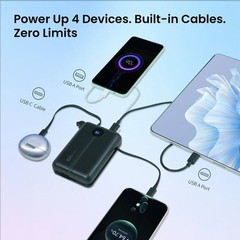20000mAh Power Bank Fast Charging Battery LCD Digital Display Large Capacity