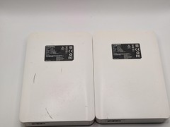 Chargetech -lot Of 2 AC -18K White 120 V Travel Backup Battery, PARTS OR REPAIR