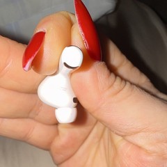 White In-Ear Earbud (In Ear) Headphone, Single Earpiece, In-Ear Only