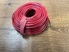 18 GAUGE WIRE 40 FT INSULATED STRANDED COPPER (RED) FREE SAME DAY SHIPPING!