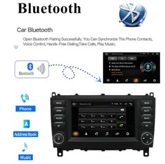 7″ Android 11 Stereo Radio GPS 2+32GB For Mercedes C-Class W203 CLK W209 Carplay