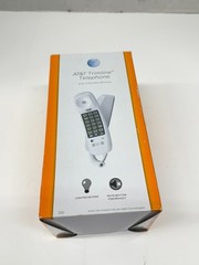 AT&T Trimline 210 Corded Telephone White Lighted Keypad 13 Number Memory