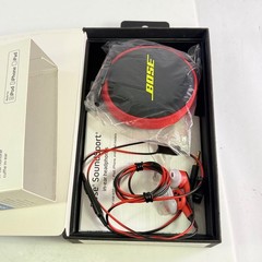Bose SoundSport In-Ear Headphones Power Red Apple iOS MFi Open Box Complete
