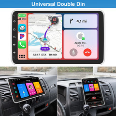 10.1″ IPS Android 13 8Core 4G LTE WiFi 1 DIN Car Radio Stereo GPS BT Audio DVR